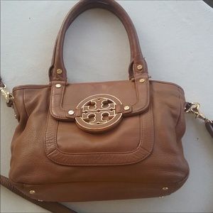 Tory Burch Amanda Crossbody Tan Leather